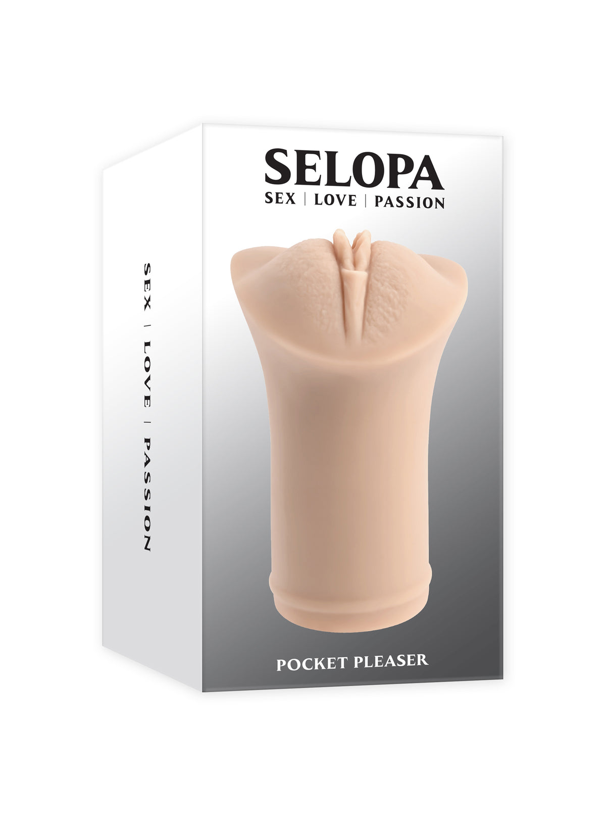 Selopa POCKET PLEASER - Light 11.9cm Soft Stroker Beige > Sex Toys For Men > Masturbators > Manual