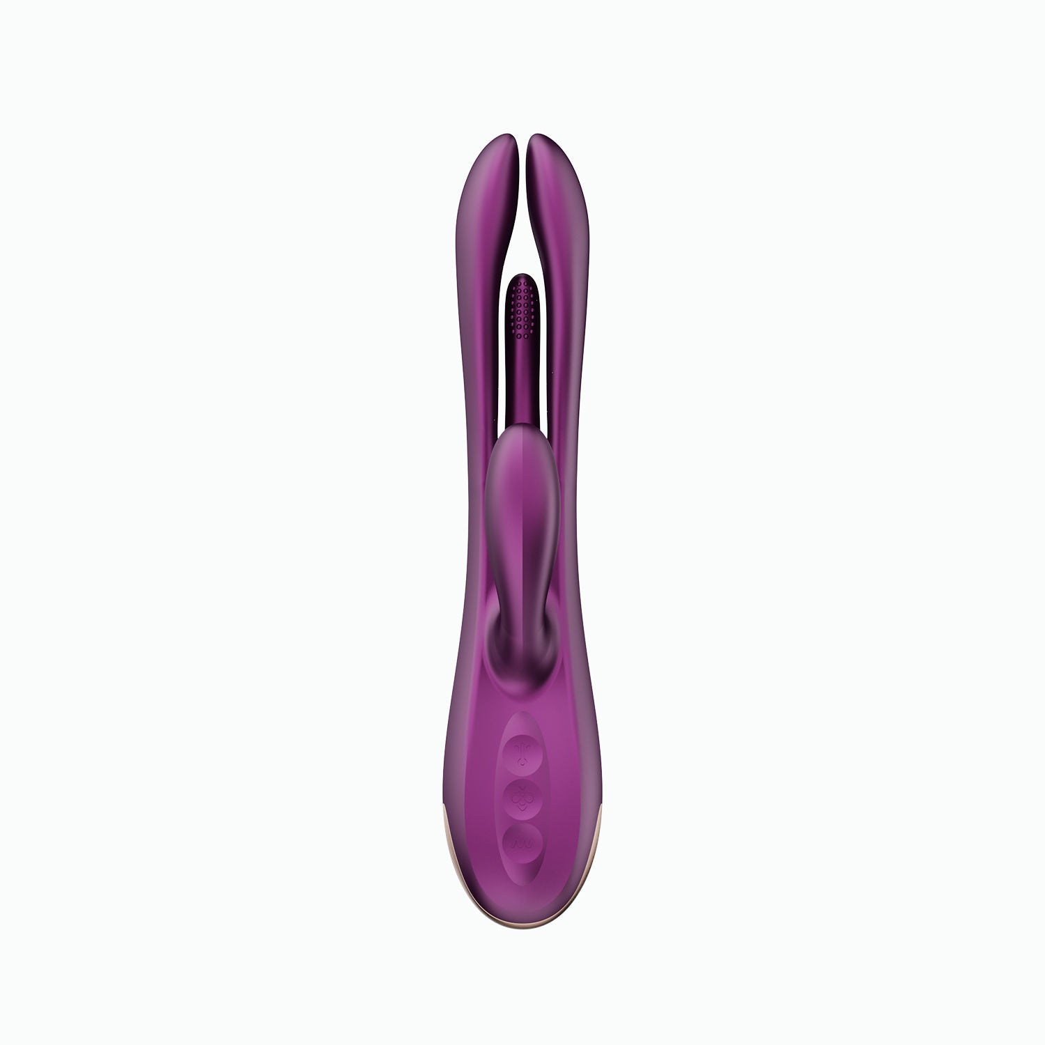 Terri - App Controlled Tapping Rabbit Vibrator - Purple VIBRATORS-RABBIT
