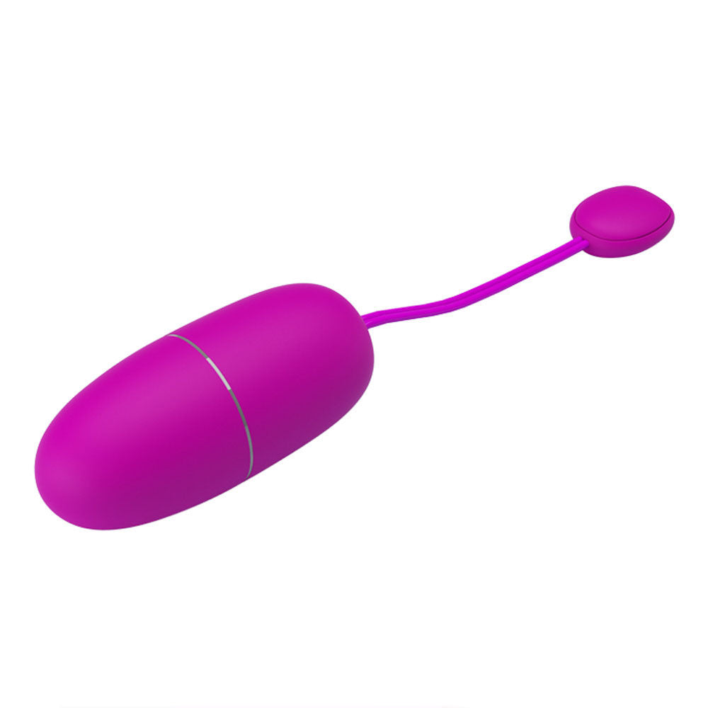 Pretty Love Nymph Global Remote Control Series - Purple Clit Stimulators