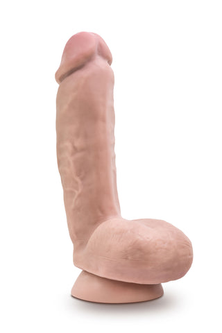 Dr. Skin Plus (Vanilla) – Thick Poseable Rechargeable Dildo Dongs Realistic
