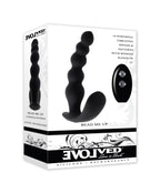 Evolved BEAD ME UP 16.8 cm Vibrating Anal Beads Black > Anal Range > Anal Beads