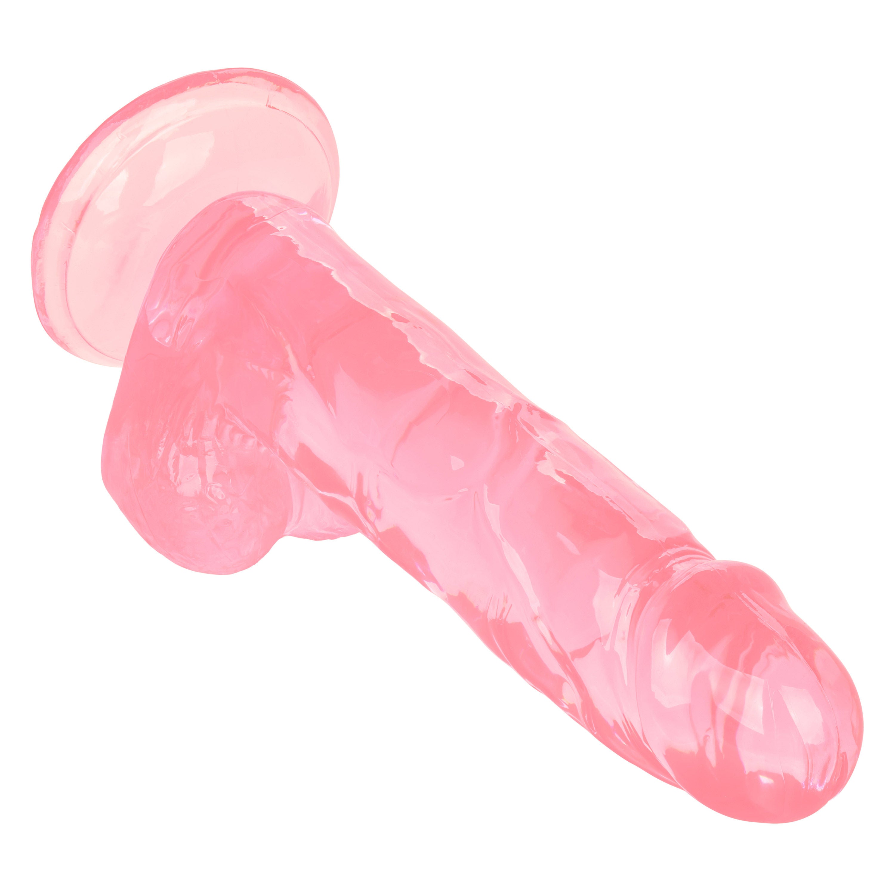 Size Queen 6 Inch Blue Realistic Dildo with Life Like Texture DONGS
