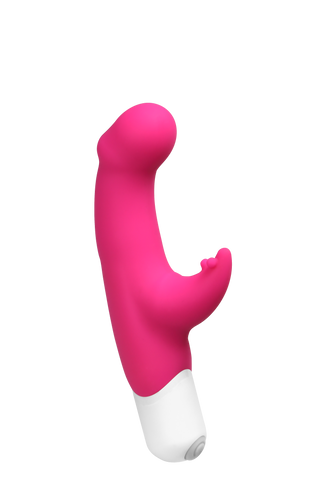 Joy Mini Vibrator Pink Wireless G-Spot and Clitoral Stimulator VIBRATORS-RABBIT