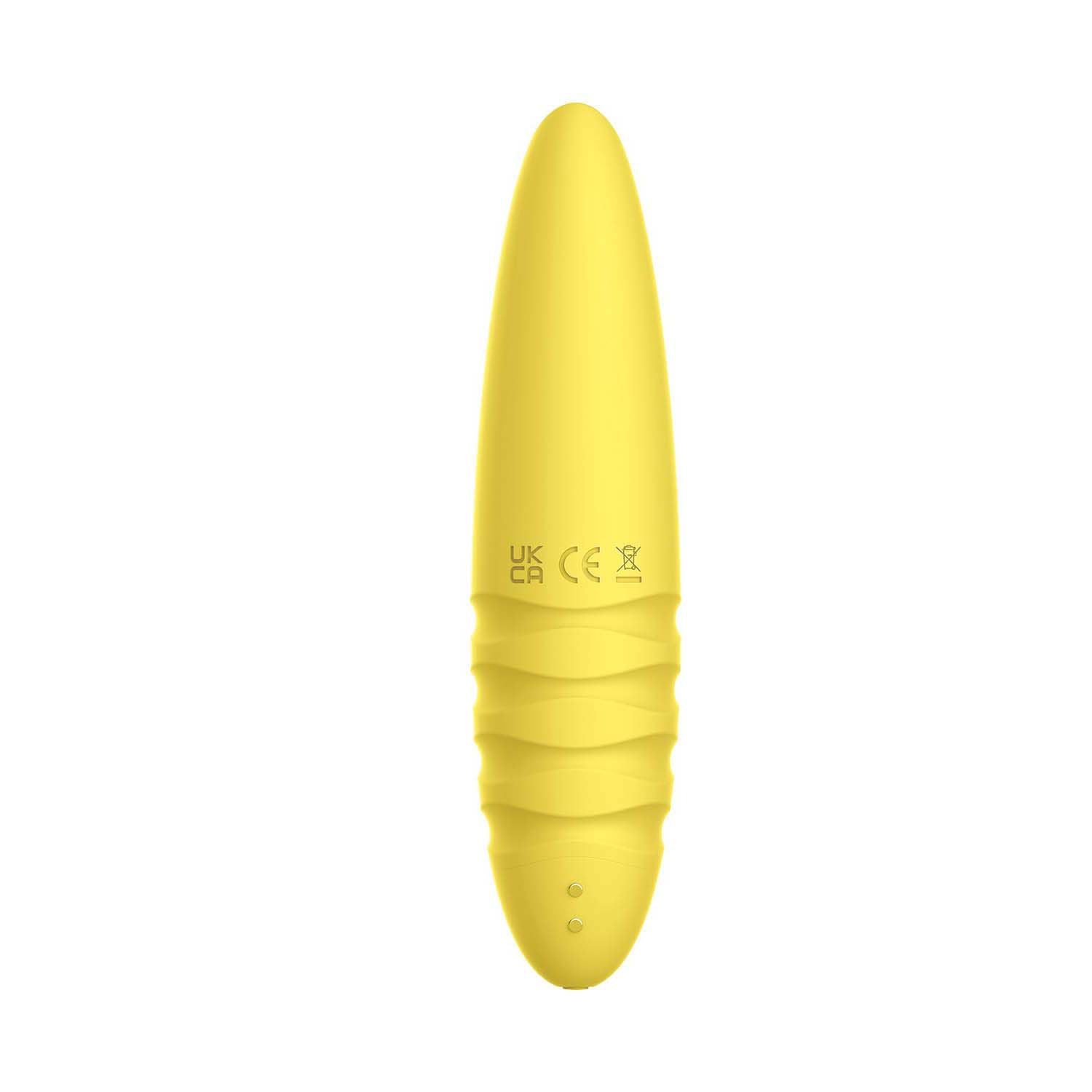 Nasstoys Mellow Yellow (Yellow) – Compact Silicone Bullet Vibrator > Vibrators > Mini Vibrators