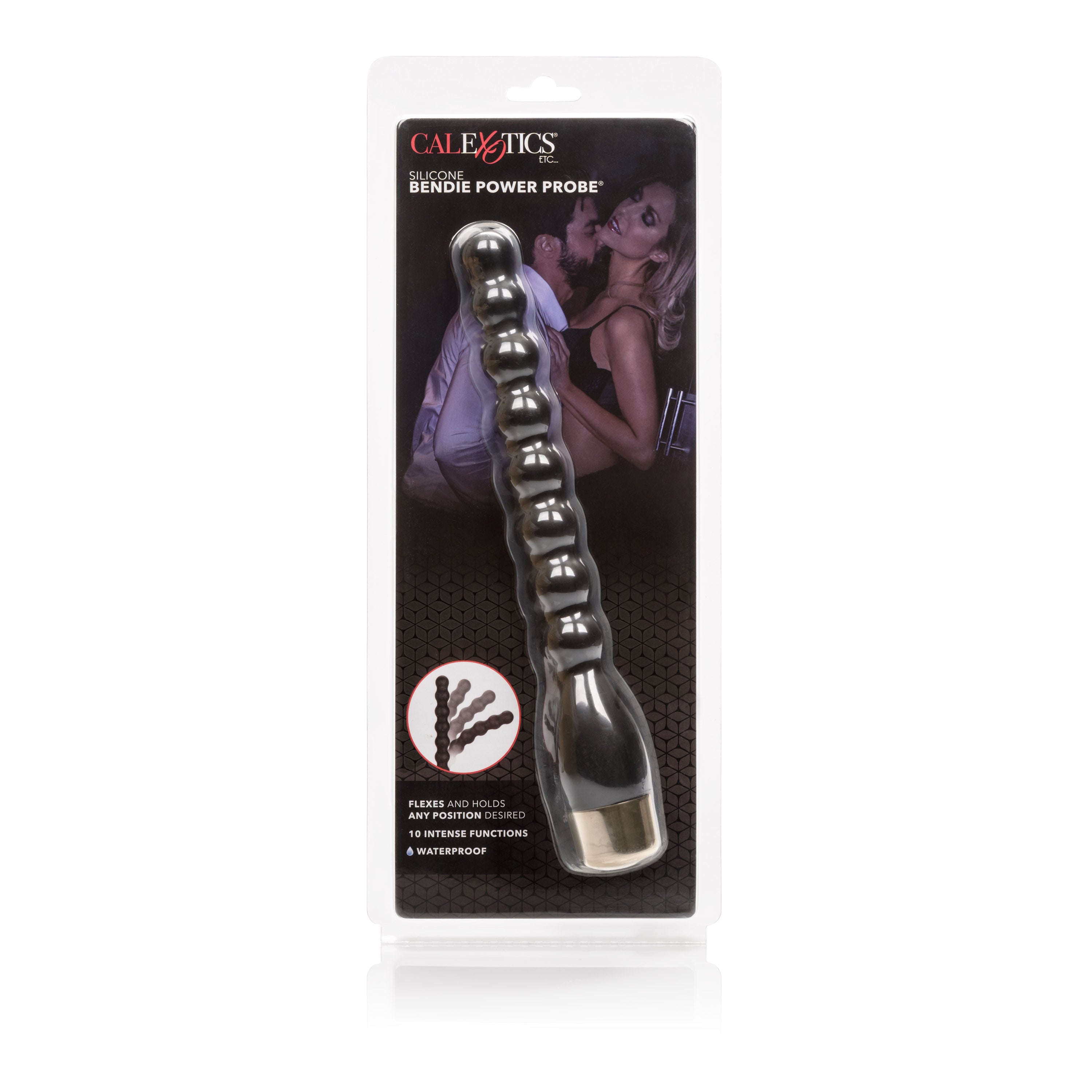 Silicone Bendable Anal Probe Vibrator for Flexible Pleasure ANAL TOYS