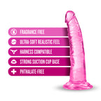 Blush B Yours Plus Lust N’ Thrust (7.5 Inch) – Realistic Dildo > Dildos > Realistic Dildos