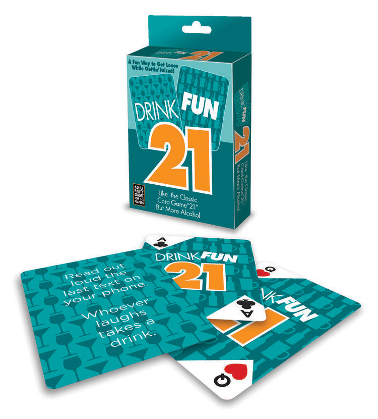Drink Fun 21 Adult Drinking Party Game Default Title > Novelties > Games