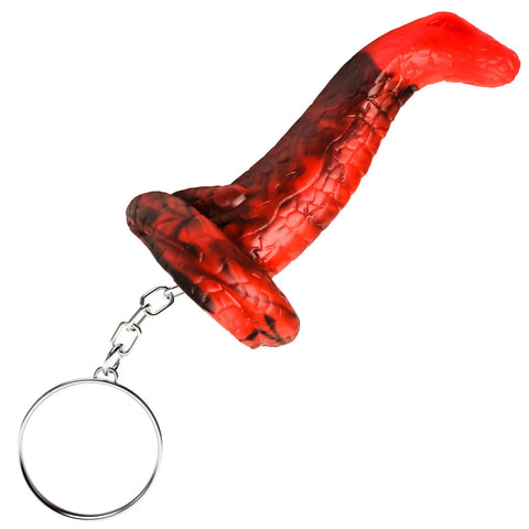 King Cobra Red Keychain Adult Intimacy Accessory Novelty Key Chains