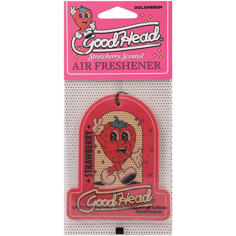 Goodhead Strawberry Scented Air Freshener – Hanging Air Freshener Default Title > Novelties > Air Fresheners