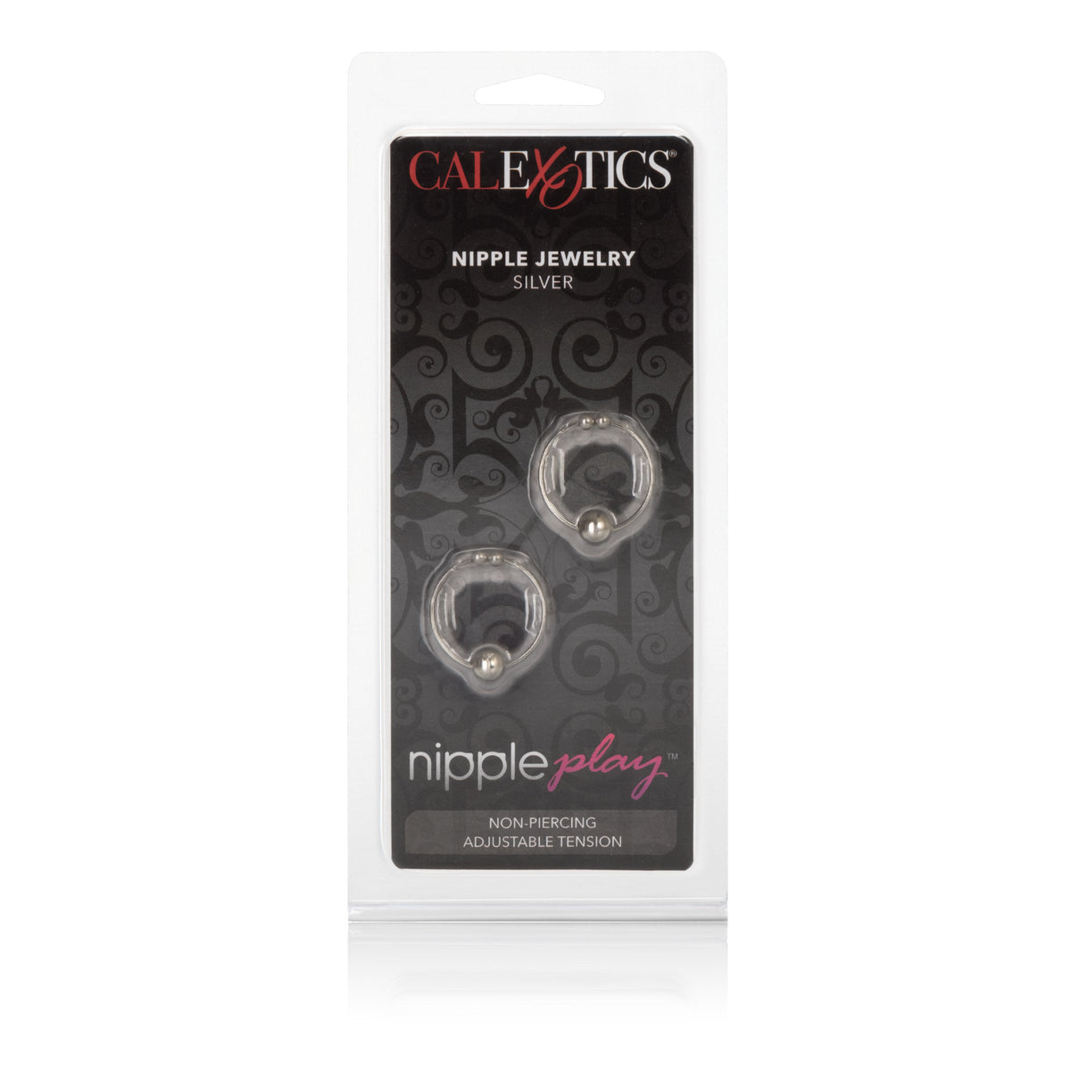 Silver Nipple Jewelry Rings Comfortable Erotic Body Jewelry Silver Body Jewelry (Non Piercing)