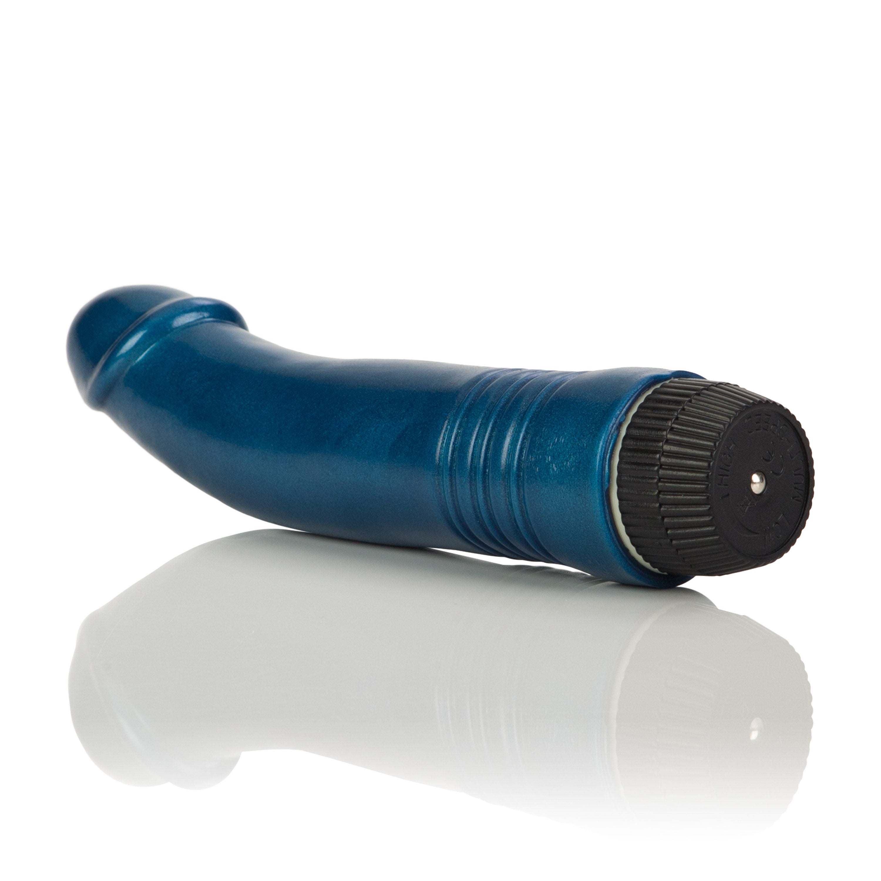 Midnight G Spot Vibrator 6.75 Inch Soft Flexible Jelly Toy Blue DONGS Vibrating
