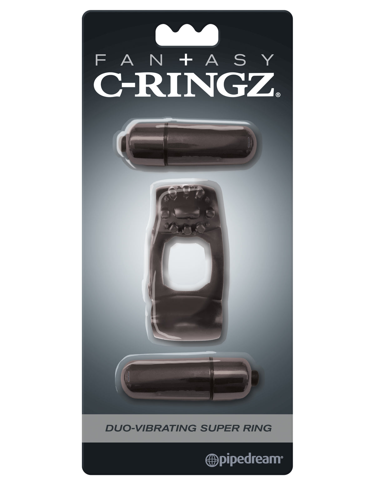 Fantasy C-Ringz Duo Vibrating Silicone Ring – Stretchy Support and Stimulation Ring > Cock Ring > Vibrating