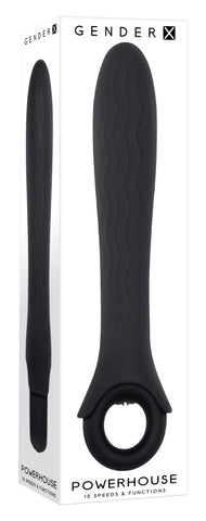 Gender X POWERHOUSE - 21.6 cm USB Rechargeable Vibrator Vibrators