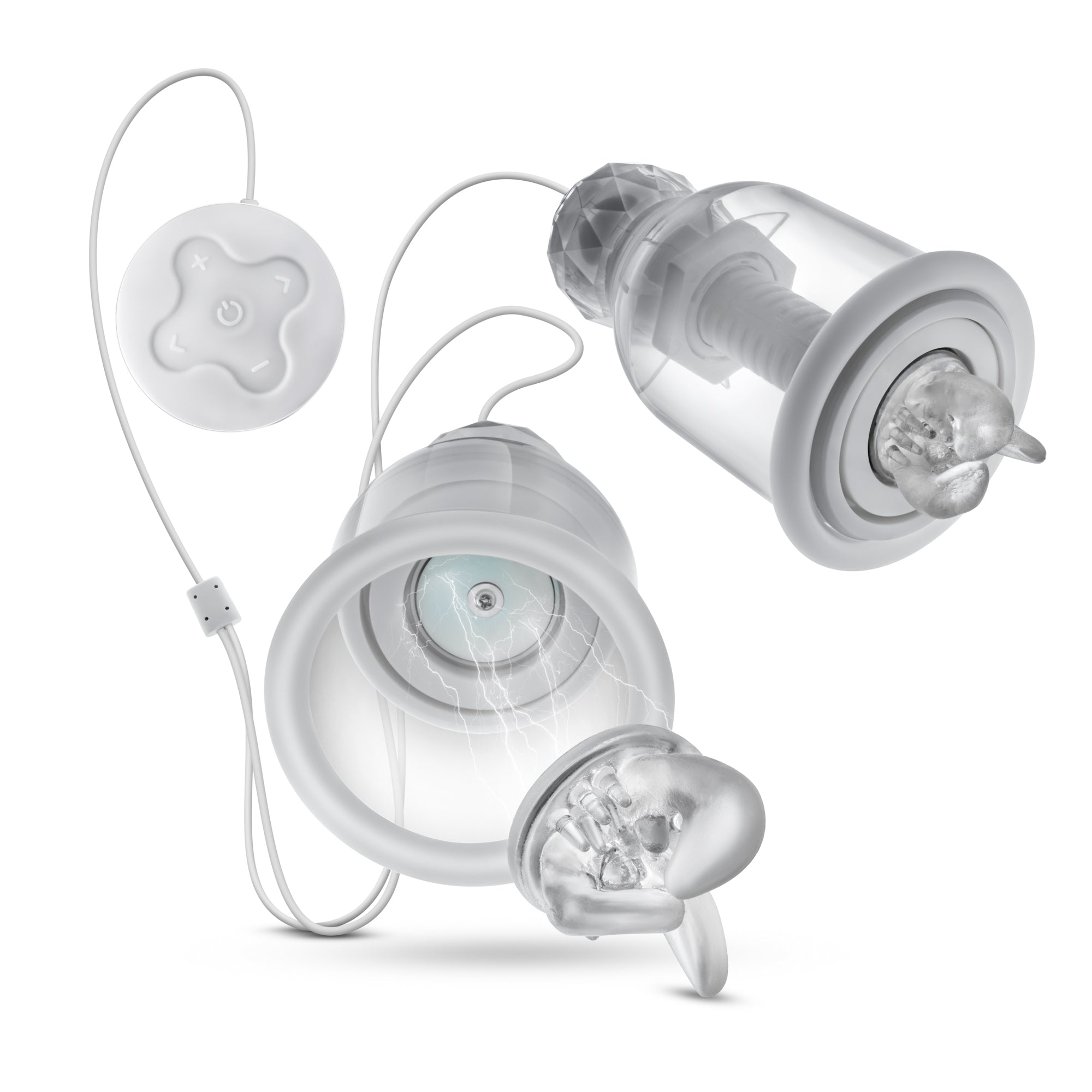Temptasia Titillator – Variable Speed Nipple Stimulator with Attachments > Sex Toys > Nipple Stimulators