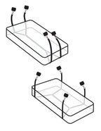 Fetish Fantasy Series 10 Piece Limited Edition Bed Restraint Kit > Bondage Gear > Bed Restraints