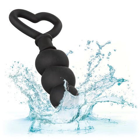 Silicone Love Probe – Graduated Flexible Anal Plug with Heart-Shaped Loop > Anal Range > Anal Probes