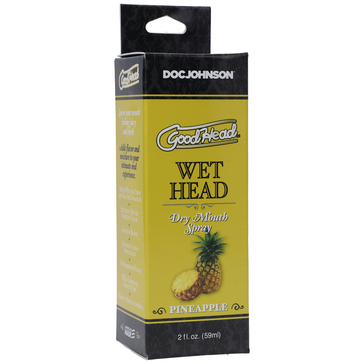 GoodHead Wet Head Pineapple – 59 ml Moisture Spray > Lube > Oral Gels & Sprays