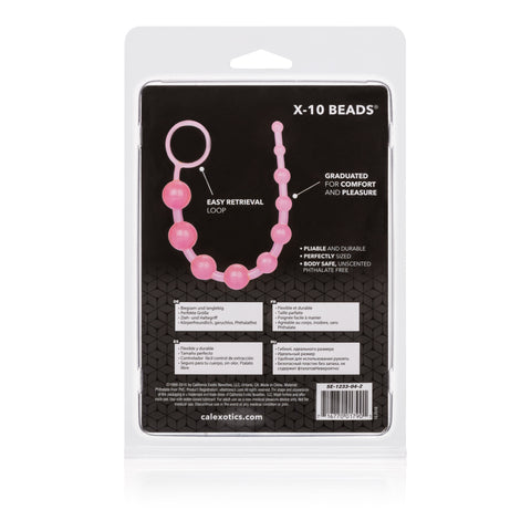 X10 Anal Beads Silicone Graduated Pleasure Toy For Couples > Anal Range > Anal Beads