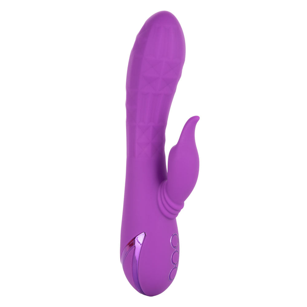 Rechargeable Valley Vamp Clitoral Vibrator With Rhythm VIBRATORS-RABBIT