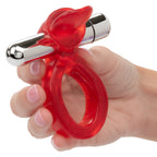 Wireless Clit Flicker Vibrator with Teasing Tongue Stimulator > Cock Ring > Vibrating