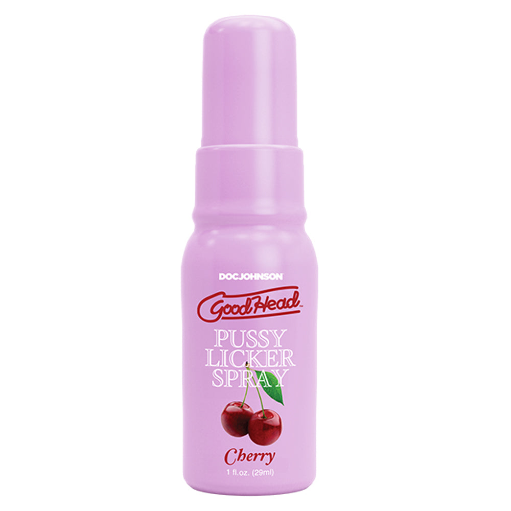 GoodHead Pussy Licker Spray Cherry 29ml - Lickable Flavor > Lube > Oral Gels & Sprays
