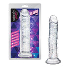 Naturally Yours Glamor Sparkling Clear 7 Inch Clear > Dildos > Realistic Dildos