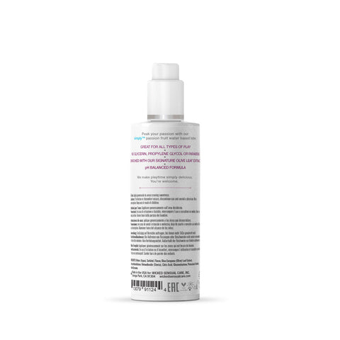 Simply Aqua Passion Fruit Water Based Personal Lubricant 2.3 Oz Flavoured Lube