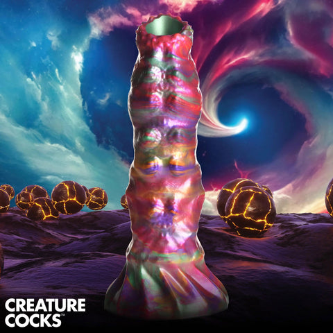 Larva Silicone Ovipositor Dildo with Eggs Fantasy Dongs