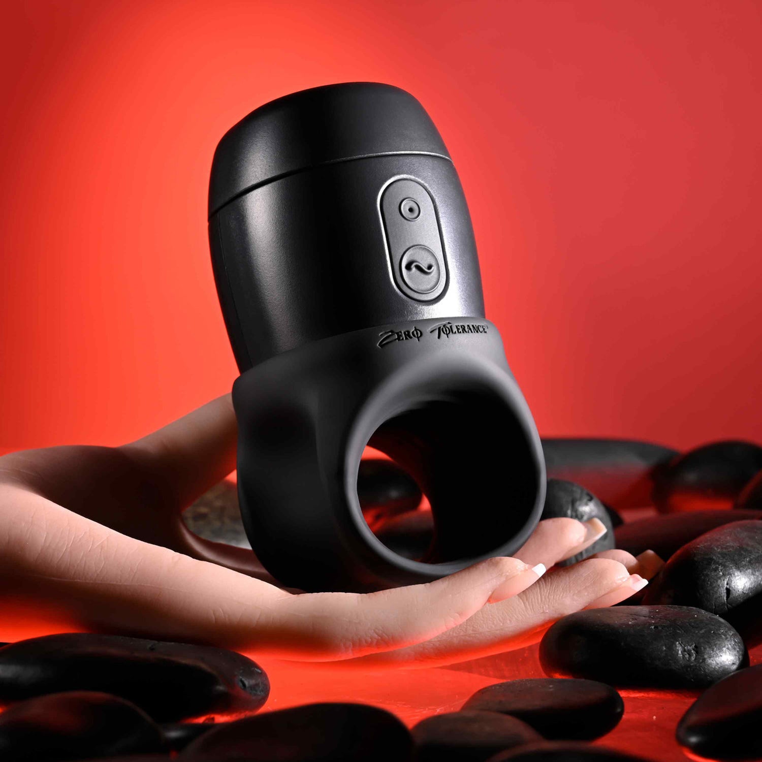 Zero Tolerance WET IT BE Stroker 4.5 cm USB Rechargeable Vibrator Cock Rings Vibrating