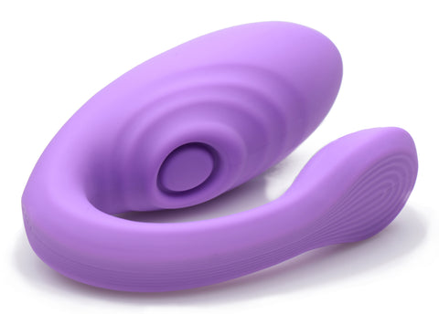 Inmi 7X Pulse Pro Purple Pulsing Clit Stim Vibe with Remote Vibrators - G Spot