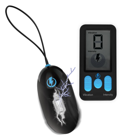 E-Stim Pro Silicone Vibrating Egg with Wireless Remote Control BULLETS & EGGS