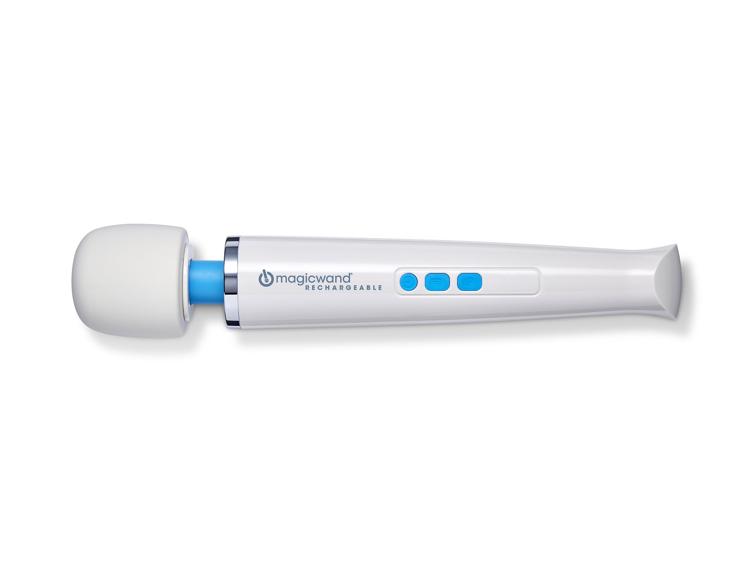 Magic Wand Wireless Electric Massage Vibrator White Secondary image