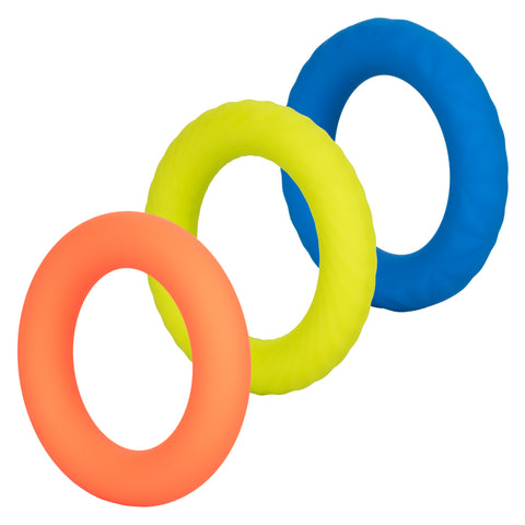 Link Up Ultra-Soft Climax Set of 3 Enhancer Cock Rings COCK RING Set