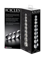 Icicles Clear Glass Massager Wand Handcrafted > Glass > Dildos