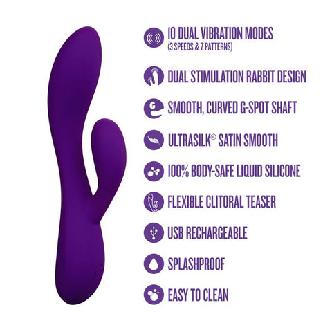Sexy Things Fever Dream (Purple) – Rabbit Vibrator > Vibrators > Ladies > Rabbit