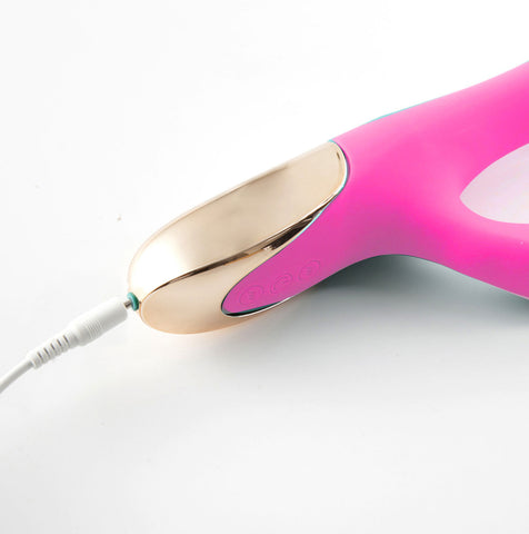 Maui Dual Motor G-Spot Rechargeable Vibrator in Pink VIBRATORS-RABBIT