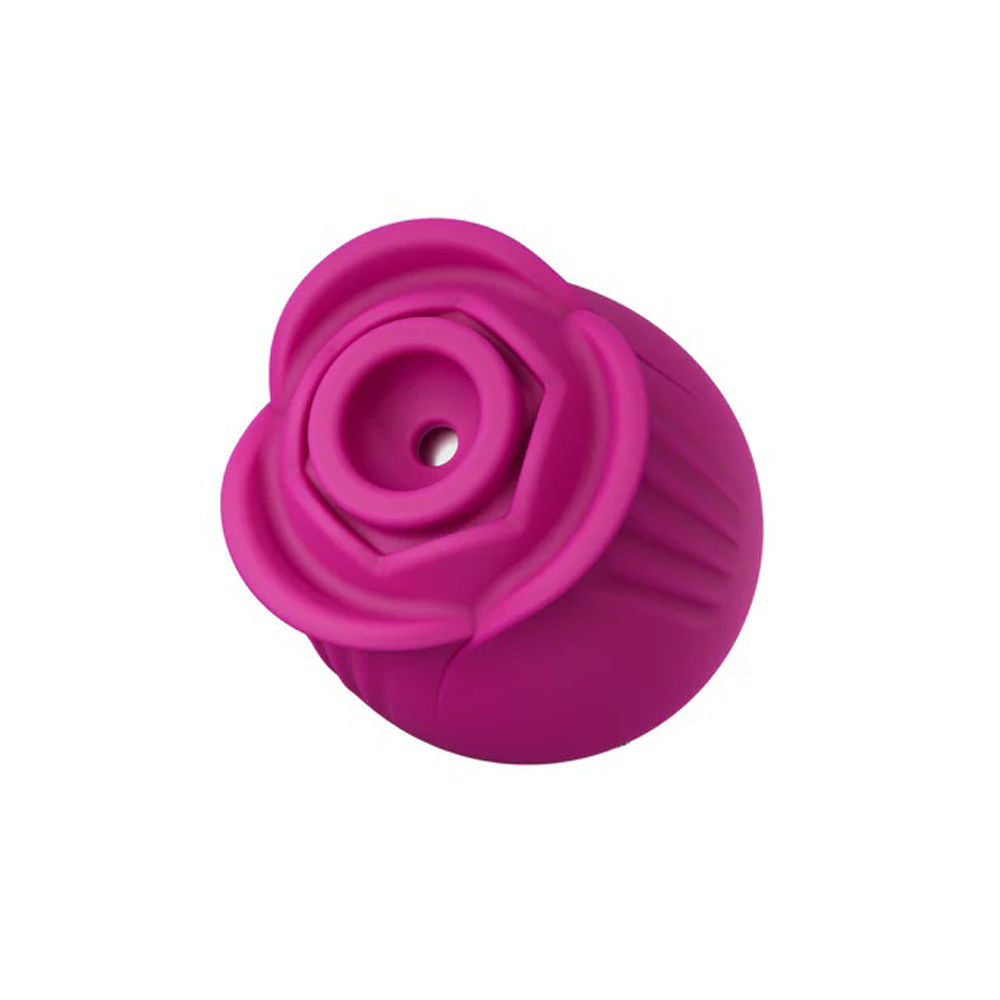 Blush Rose Original Velvet Clitoral Massager with Air Wave Pulsation Suction Stimulator