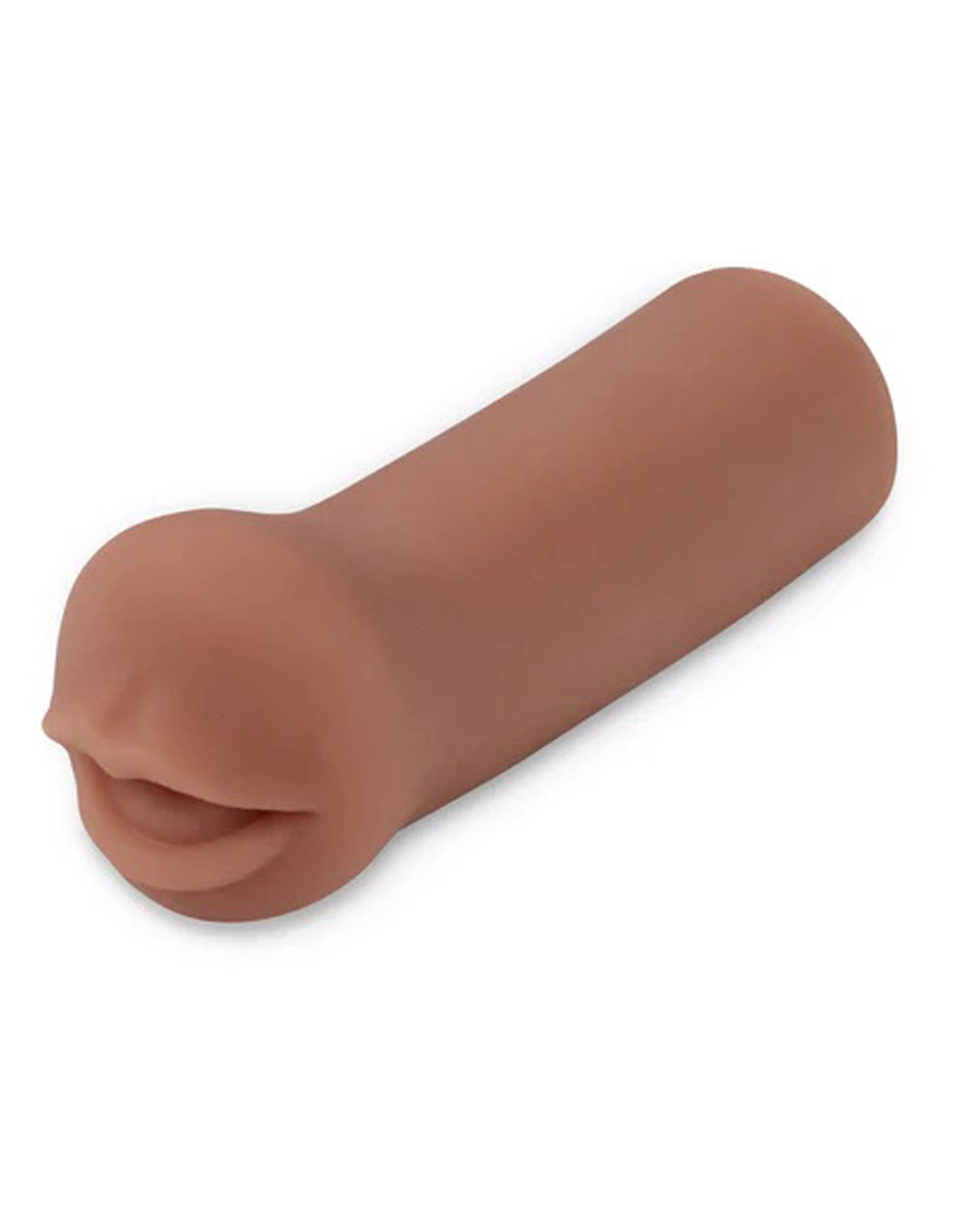 Pipedream Extreme Toyz Coed Cocksucker Brown Mouth Stroker Brown Strokers - Manual