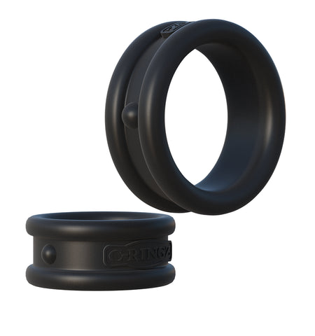 Fantasy C-Ringz Max Width Silicone Cock Rings Set of 2 COCK RING Set