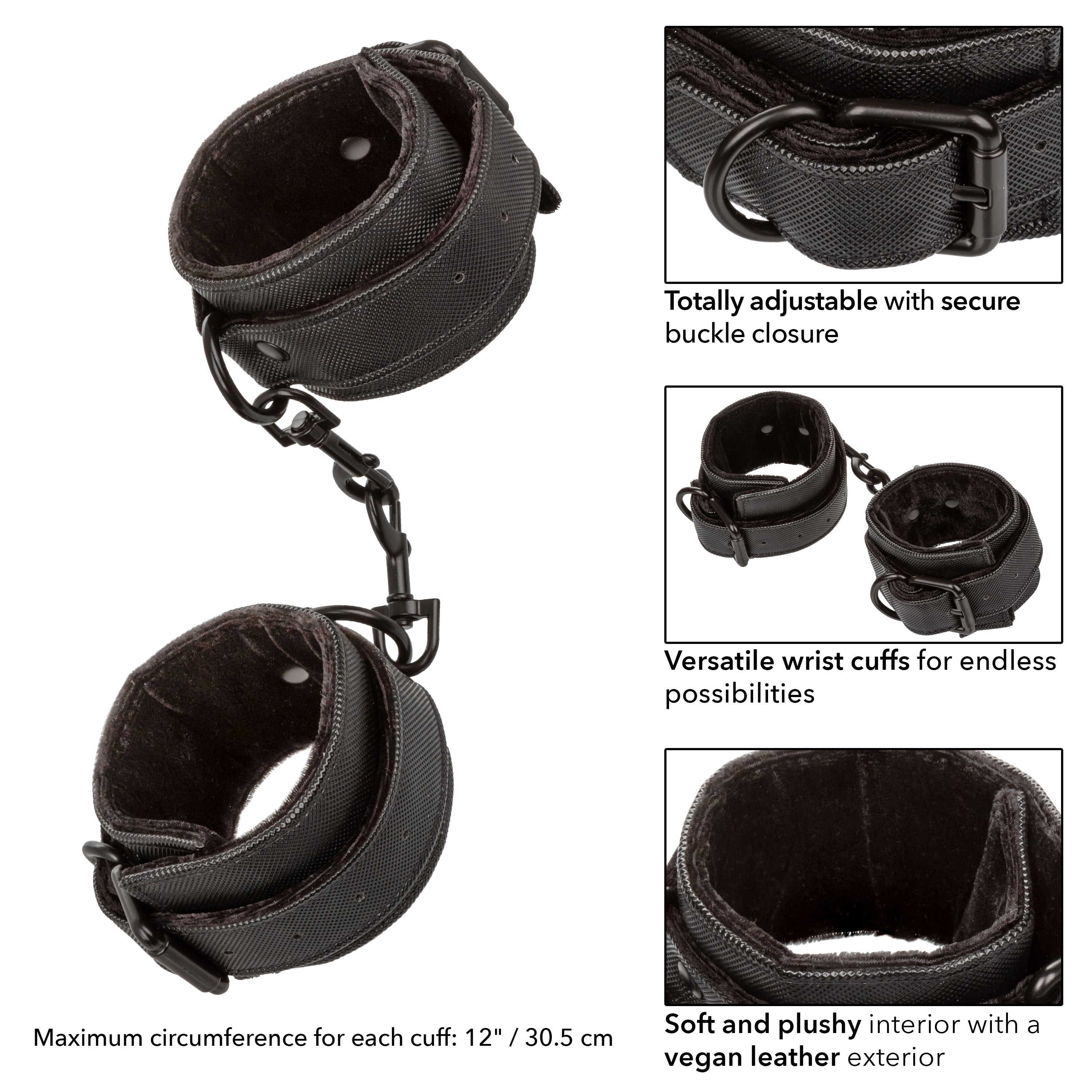 Boundless Wrist Cuffs Unisex Leather