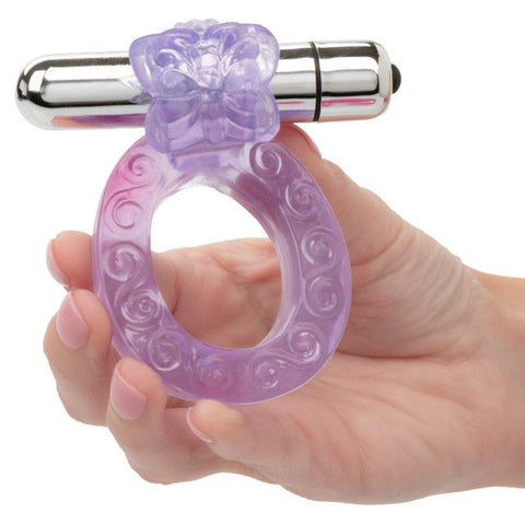 Intimate Butterfly Ring Wireless Vibrating Adult Enhancer Toy Cock Rings Vibrating