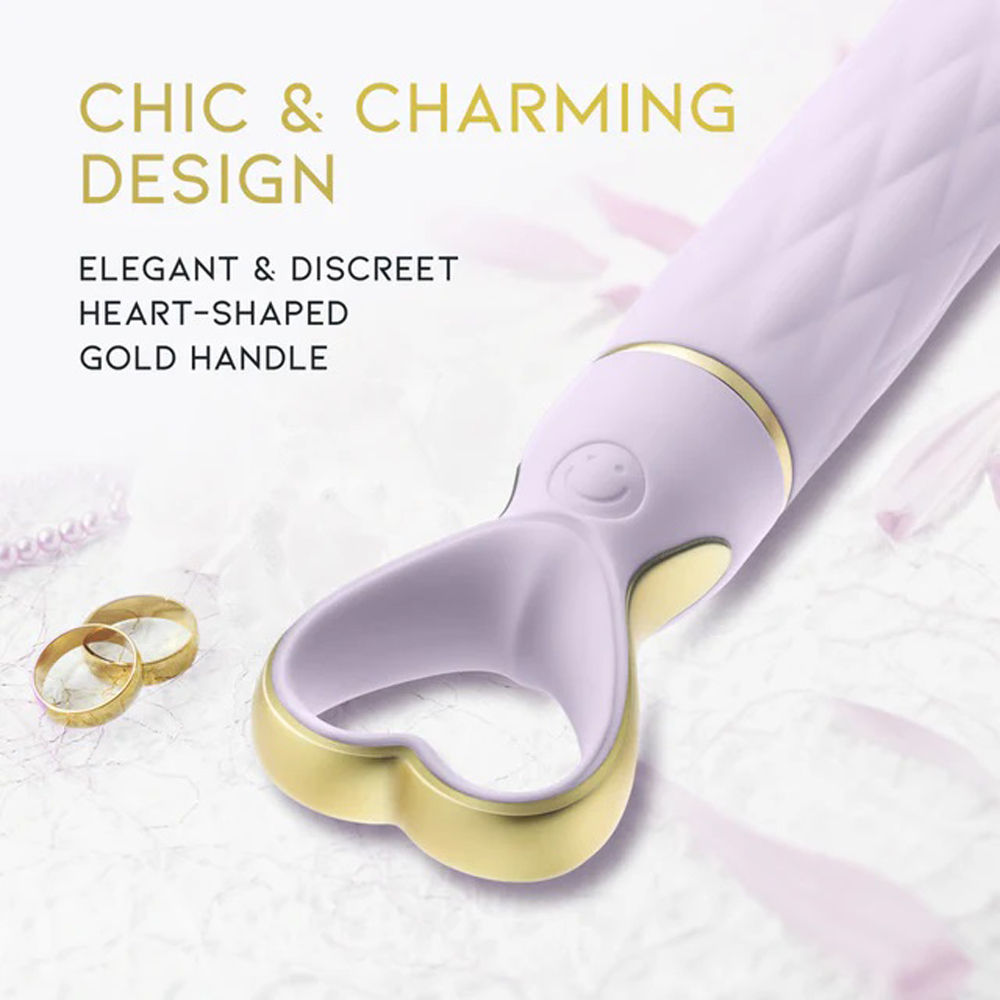 Blush Delice Heartthrob Vibrator – Smooth Tapered Tip 10 Modes Vibrator > Vibrators > Standard Vibrators