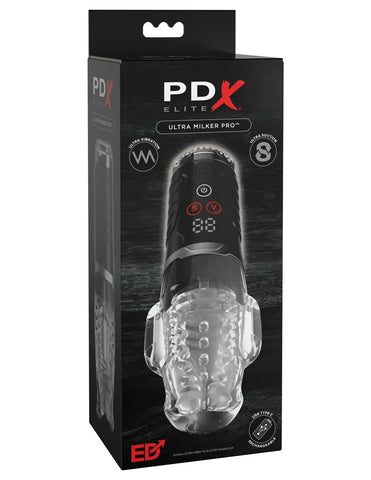 PDX Elite Ultra Milker Pro – Powerful Sucking and Vibrating Male Masturbator Multi > Sex Toys For Men > Masturbators > Vibrating