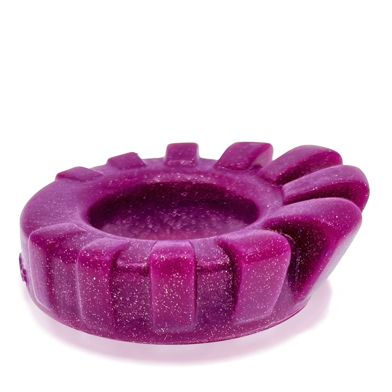Oxball Cock-Lug Silicone Cockring Black for Comfortable Wear Purple COCK RINGS