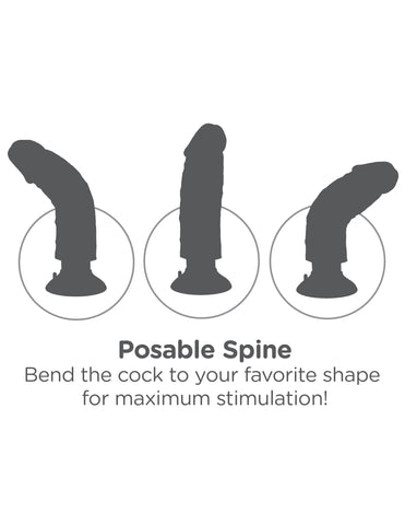 King Cock 8 Inch Vibrating Cock (Brown) – Realistic Vibrator Brown > Vibrators > Realistic Vibrators