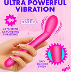 Slim G-Spot Vibrator – Rechargeable 3 Speeds 7 Patterns Vibrator > Vibrators > G-Spot