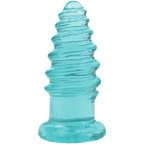 Doc Johnson Crystal Jellies Anal Twist – 5 Inch Phthalate-Free Anal Toy > Anal Range > Butt Plugs