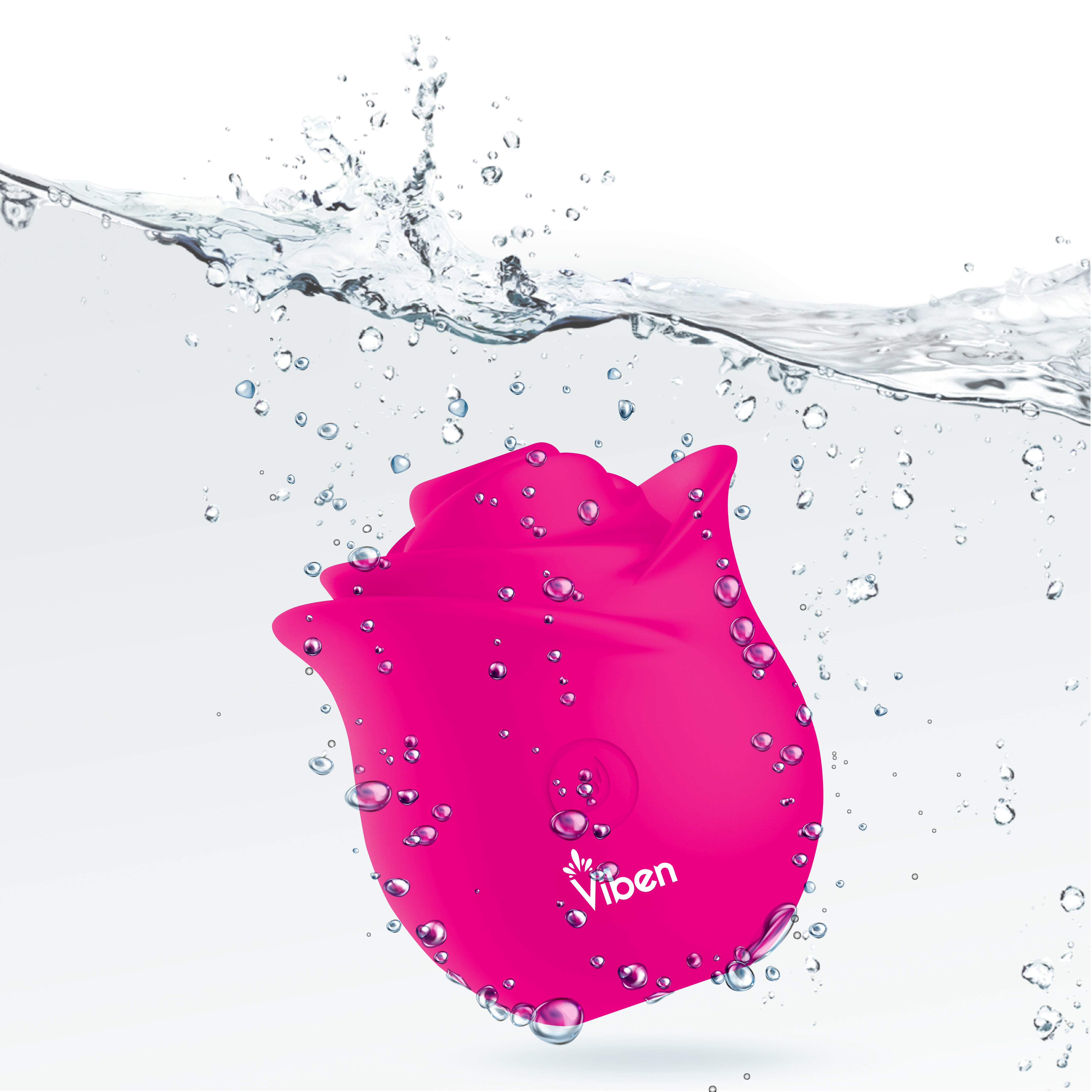 Zen Rose Wireless Clitoral Vibrator With 5 Speeds and Patterns Rose Stimulators