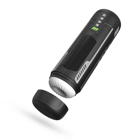 M for Men Master Blaster Automatic Male Masturbator Black Strokers - Manual