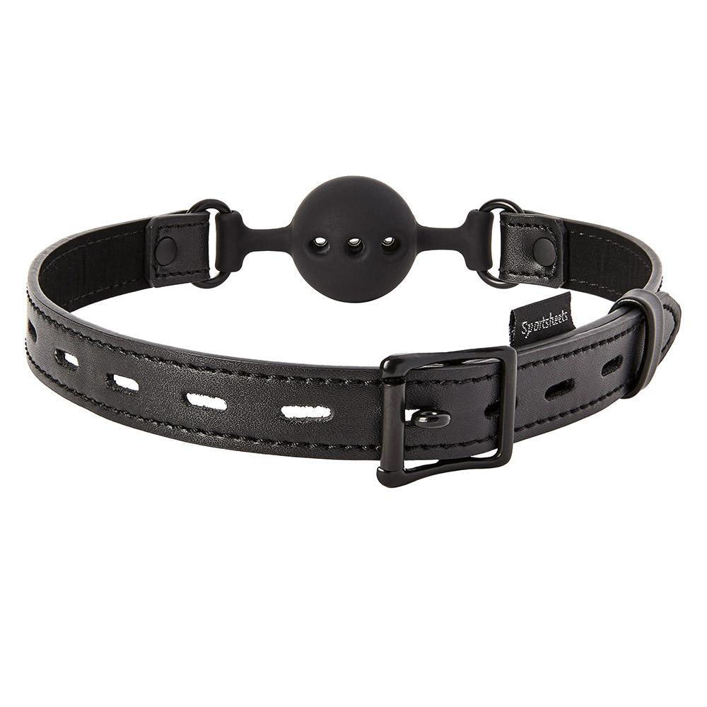 Sportsheets Saffron Breathable Ball Gag Adjustable Comfort Gags